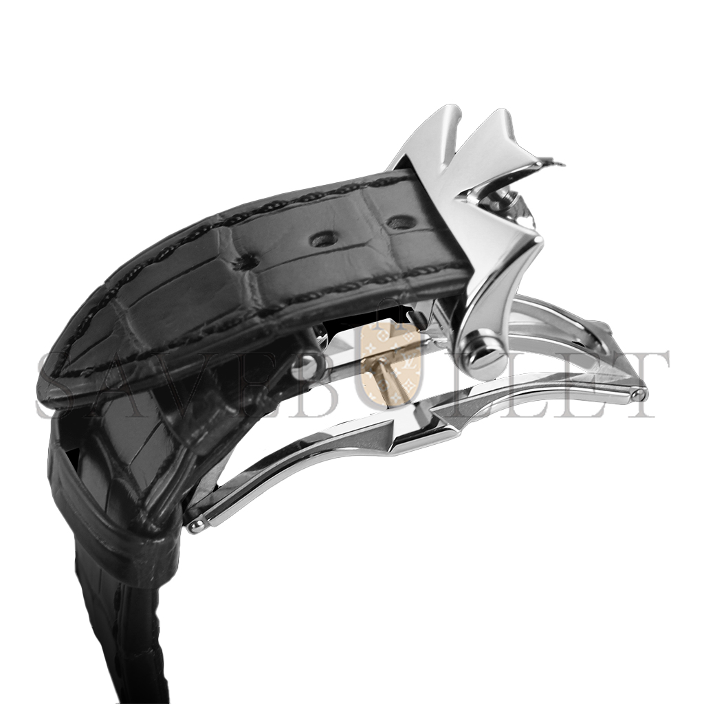 vacheron Co*sta*t*n date self-winding 42 mm watch 47040/000w-9500